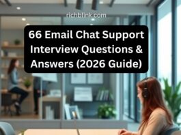 66 Email Chat Support Interview Questions & Answers (2026 Guide) 66 Email Chat Support Interview Questions & Answers (2026 Guide)